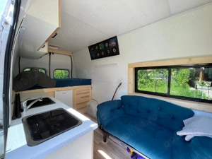 Autorulota Fiat Ducato L5H3 convertit in Stealth Campervan - imagine 5