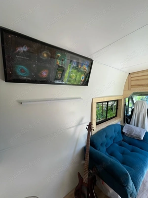 Autorulota Fiat Ducato L5H3 convertit in Stealth Campervan - imagine 3