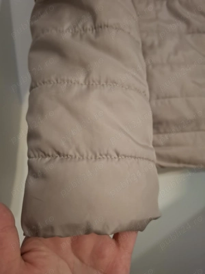 Geaca crem dama marime L - imagine 2