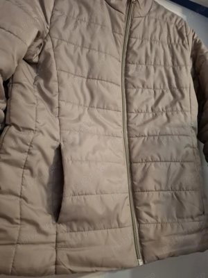 Geaca crem dama marime L - imagine 3