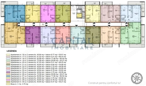 Apartament de vanzare, 3 camere, etaj 2, lift, 93mpc, bloc nou, comision 0% - imagine 3