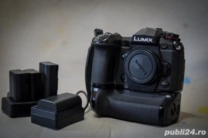 Lumix G9 cu grip( kit optional) - imagine 2