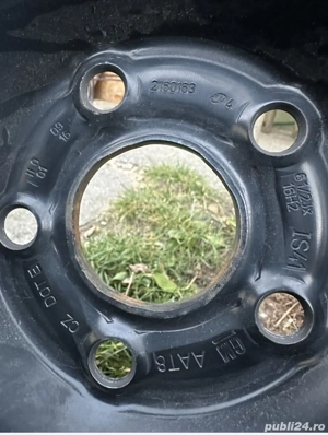 Jante otel R16 Opel Astra J si K , Mokka cu senzori de presiune originali - imagine 2