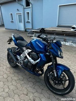 Kawasaki Z750 cu ABS, șa custom,anvelope noi, evacuare eXan - imagine 2