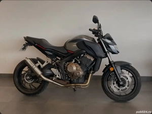 Honda CB650FA cu ABS, an 2017, evacuare Storm. Se poate limita pentru A2  - imagine 3