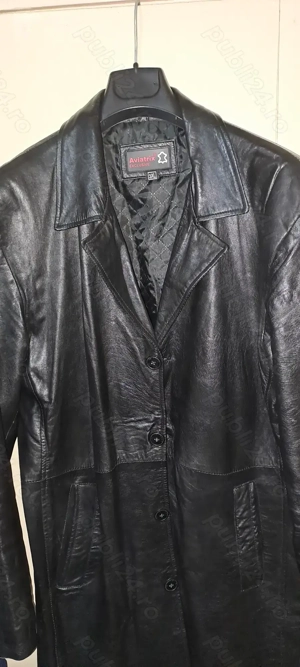 Haina de piele deosebita