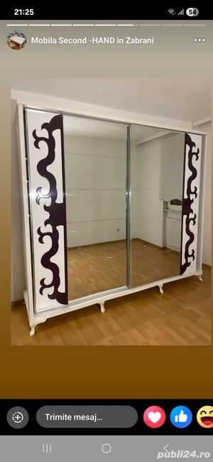 Dressing cu uși glisante 