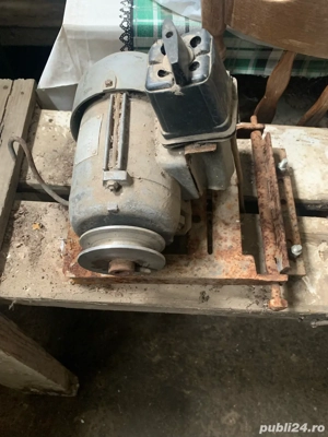 de vanzare moara de macinat porumb cu motor electric de 220 v - imagine 3