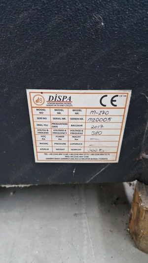 Fierastrau cu banda pentru metale - imagine 2