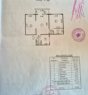 Apartament cu 3 camere in Micro 19 - imagine 10