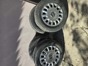 VÂND 4 genți otel cu cauciucuri de vara stare foarte buna 185/65/R14 Slobozia Ialomița!  - imagine 4