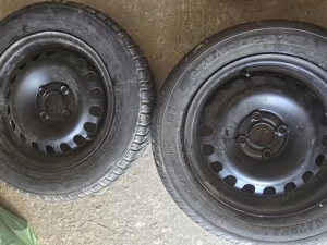 VÂND 4 genți otel cu cauciucuri de vara stare foarte buna 185/65/R14 Slobozia Ialomița!  - imagine 5