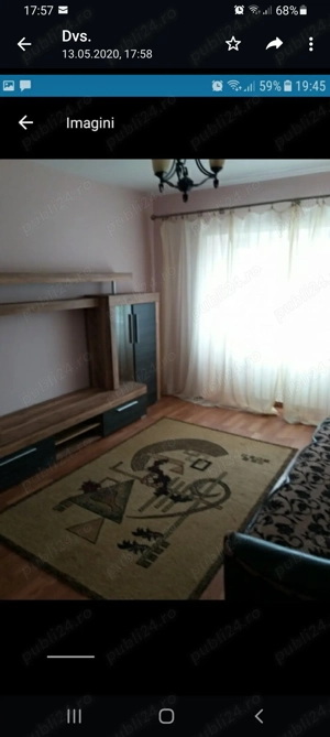 Inchiriez apartament 3 camere , decomandat