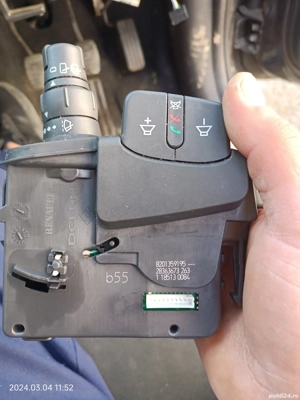 Spira airbag maneta stergatoare maneta semnalizare Clio 3 - imagine 3