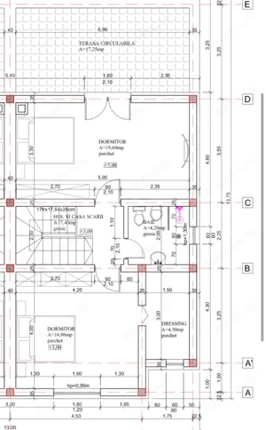 Duplex Mediteraneean, 4 camere + 2 terase, Ghiroda