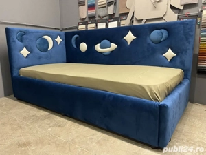 Pat copii 200X90 NOU model deosebit