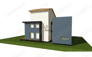 Teren plus casa in constructie la rosu Mosnita Veche   Cartier Serena   - imagine 4