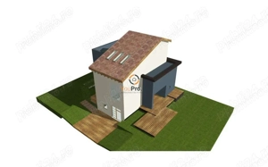 Teren plus casa in constructie la rosu Mosnita Veche   Cartier Serena   - imagine 6