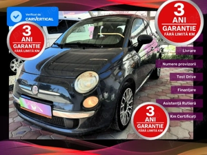 FIAT 500 Cabriloette Editie Limitata By Diesel cu motor de 1.2 DIESEL Interior Piele Rosie