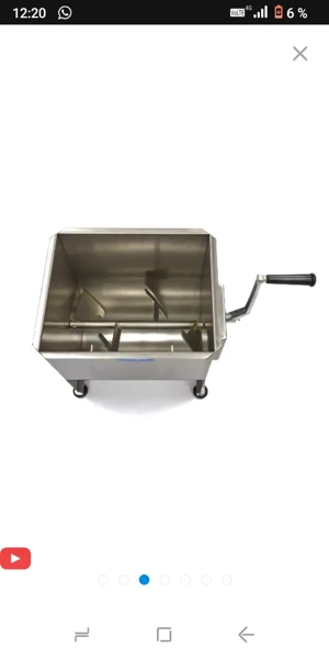 Maxima , mixer malaxor profesoonal carne ,branza,legume,etc. - imagine 2