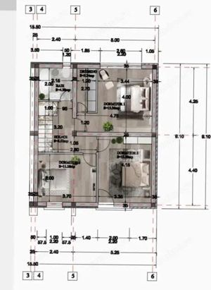 Duplex modern în zonă premium – 3 dormitoare, toate utilitățile - imagine 10