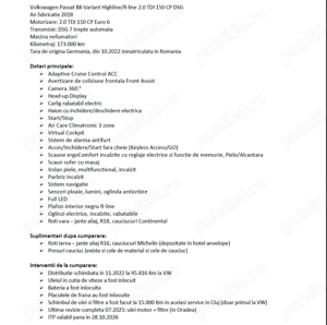 Volkswagen Passat Variant 2.0 TDI DSG R-LINE - imagine 16 Volkswagen Passat Variant 2.0 TDI DSG R-LINE - imagine 16