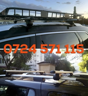 Bare transversale portbagaj cu cheie, ALUMINIU, 120 cm, max. 90 kg (modele compatibile in descriere) - imagine 2