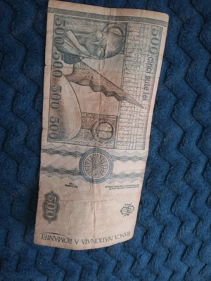 Vând bancnotă de 500 de lei