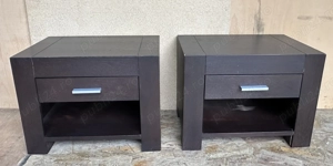 2 buc Noptiera pentru dormitor; Mic dulap cu sertar; Comoda