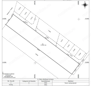 Teren Extravilan In Rate Primaverii Com. Berceni | 5491mp | #EG42 - imagine 2