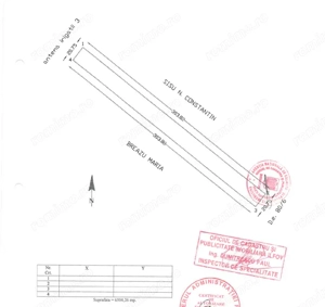 Teren Extravilan In Rate Primaverii Com. Berceni | 6304mp | #EG44 - imagine 2