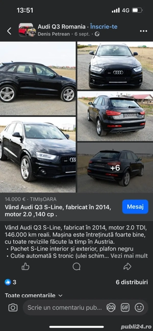 Audi Q3 2.0 TDI, 177 cp - imagine 5