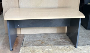 Birou Solid cu blat 160x80 cm; Masa de lucru; Birou directorial