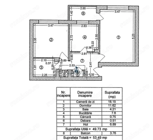 Apartament 2 Camere Decomandat Aparatorii Patriei
