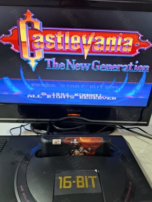 CastleVania caseta discheta clasica Sega Mega Drive Genesis - imagine 5