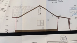 teren cu proiect de casa in Urseni(zona Castel)