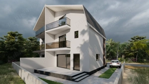 Vile individuale, alipite la calcan P + 1E+ Mansarda - Otopeni - imagine 8