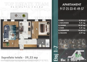 Reducere! Apartament spatios 2 camere bloc nou, zona Berceni
