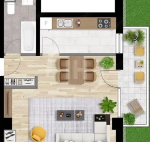 Apartament 2 camere in bloc premium - imagine 9