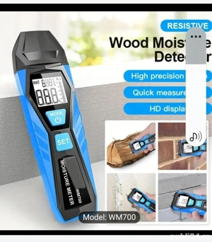 aparat control al umidității beton  lemn - imagine 3