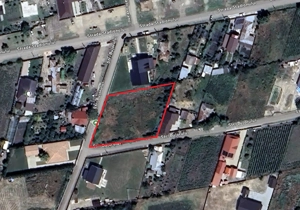 Teren 1973 mp de vânzare   Jorăști   2 deschideri, pe colț