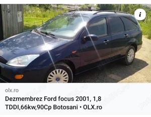 Piese auto Ford focus 2001