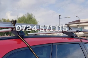 Bare transversale portbagaj, ALUMINIU, 120 cm (pt. longitudinale ȘINĂ) - imagine 4