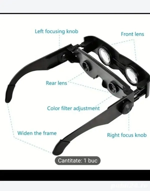 ochelari binoculari vederea lucrurilor de aproape