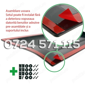 Kit complet bandouri laterale (aripi + usi) DACIA DUSTER 2 (2018-2023) - imagine 3