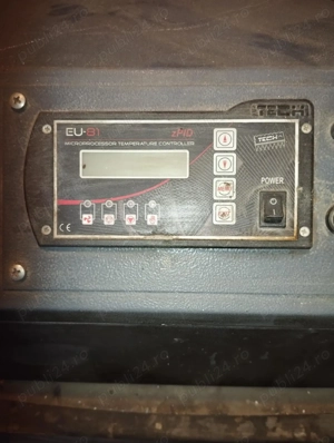 Centrală pe lemne Romstal Vision plus coș mare pentru fum. - imagine 4