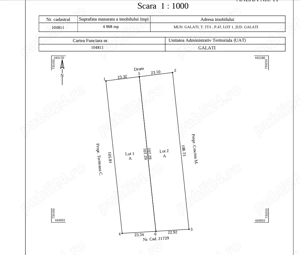 Loturi de Teren Galati Filesti Ieftin 15euro mp