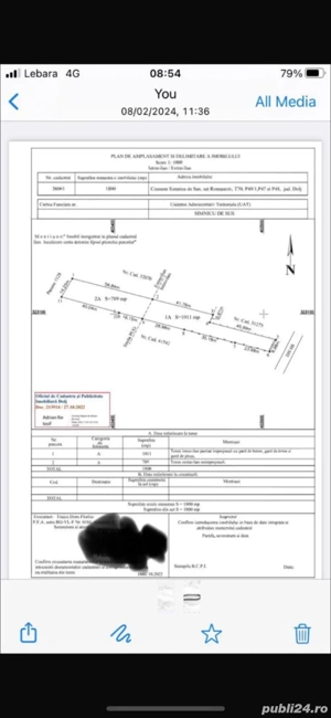 teren stradal 36 m - imagine 2