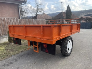 Remorca tractor agricola monoax