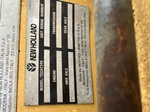 Vând Buldoexcavator New Holland 